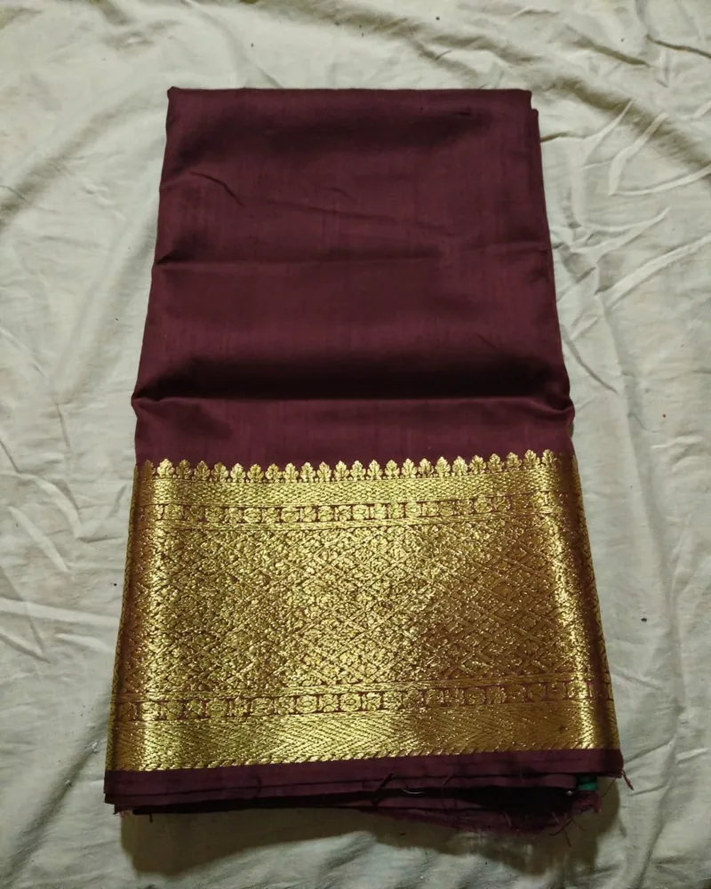Phone photo: Banarasi silk saree